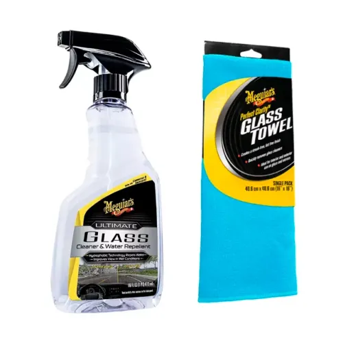 Kit Meguiars Ultimate Glass Cristalizador De Vidros + Pano