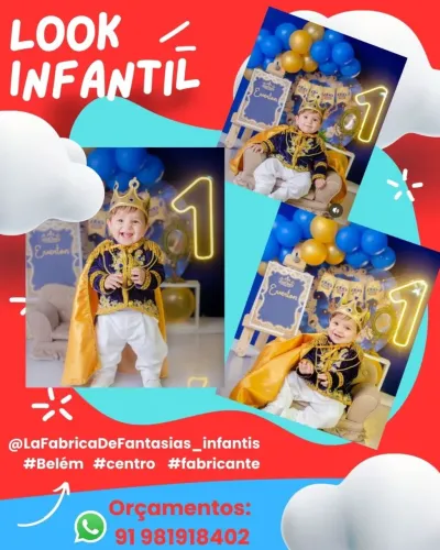 Look Baby e infantil, produtos novos