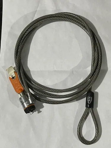 Microsaver Trava Com Cadeado - Kensington - Laranja