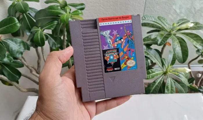 Jogo Captain America And The Avengers Nes Americano Raro