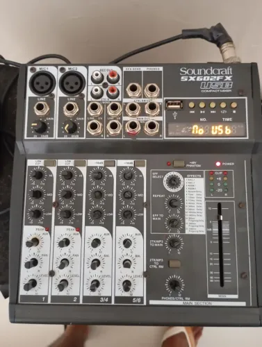 Mixer Soundcraft SX602FX USB