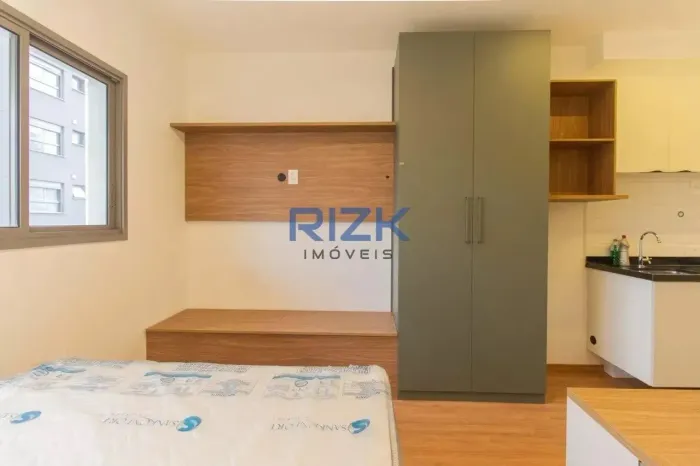 Studio Novo Mobiliado Venda e Locação 21m² Paraíso