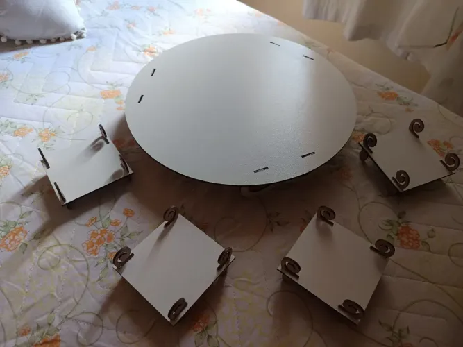 Kit de mesa para festa.