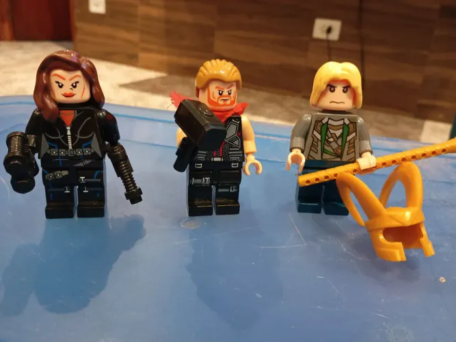 Lego Marvel - Black Widow, Thor e Loki