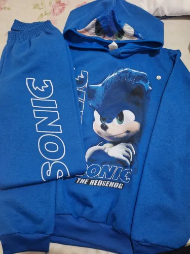Conjunto Sonic - Tam 12 Novo