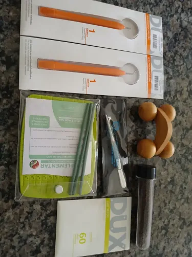 Kit de utensílios para auriculoterapia + aparador de pelos