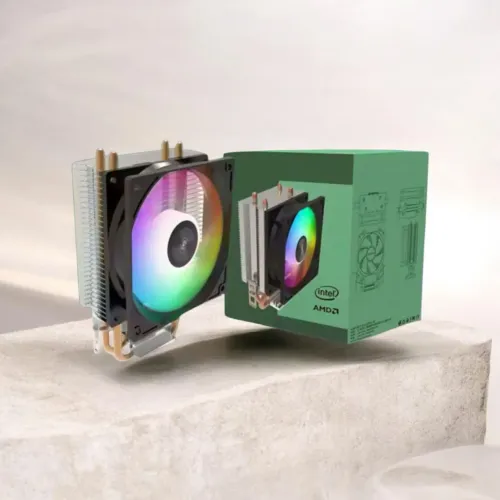 Cpu cooler compatível com Intel e Amd