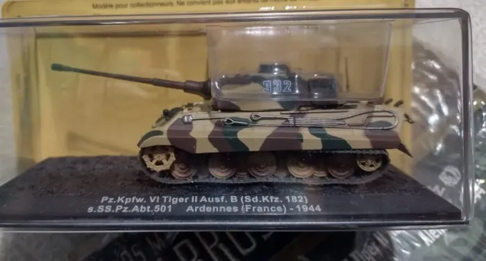 Carros de Combate - Blindado Tiger II 1944 WW2 - Edição 04