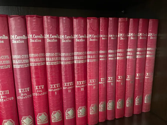 Coleção Código Civil Brasileiro Interpretado 34 vol JM Carvalho Santos