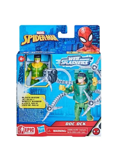 Mini figura Marvel Spider-Man web splashers Doc ock