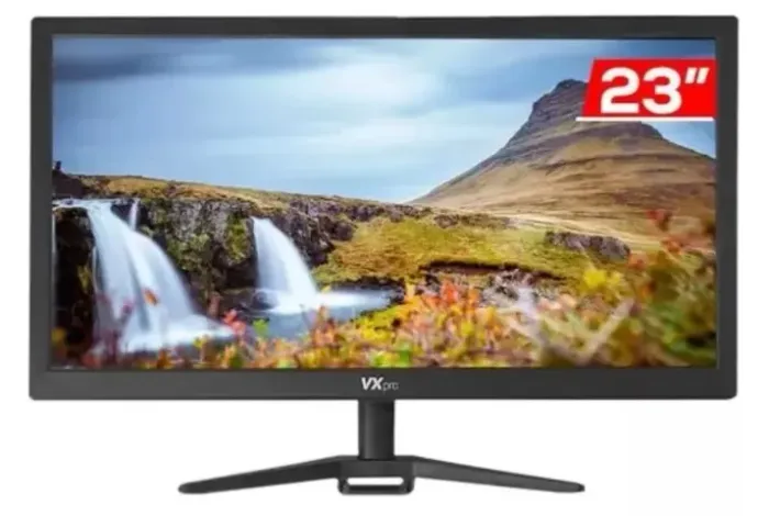 Monitor 23 "  Duex VX Pro Cor Preto 110V/220V