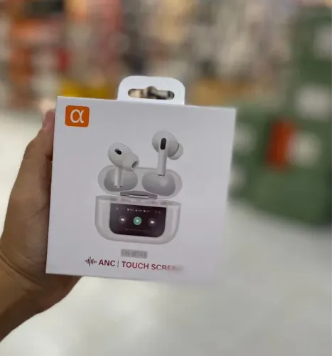 Fone de Ouvido Bluetooth com ANC e Tela Touch