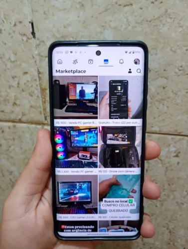 Moto Edge 60 fusion 256gb e 8+16= 24gb ram