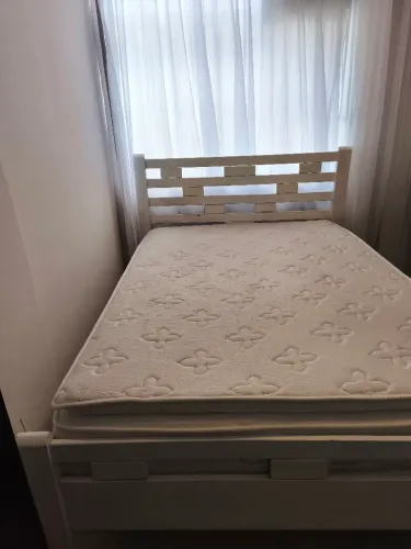 Cama madeira de lei ideal pra fazenda e sítios