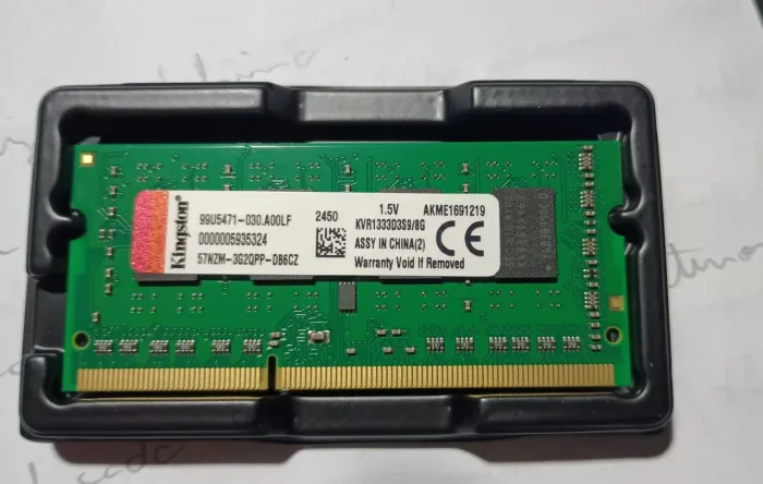 Memória RAM Notebook ddr3 8gb Kingston 1333Mhz