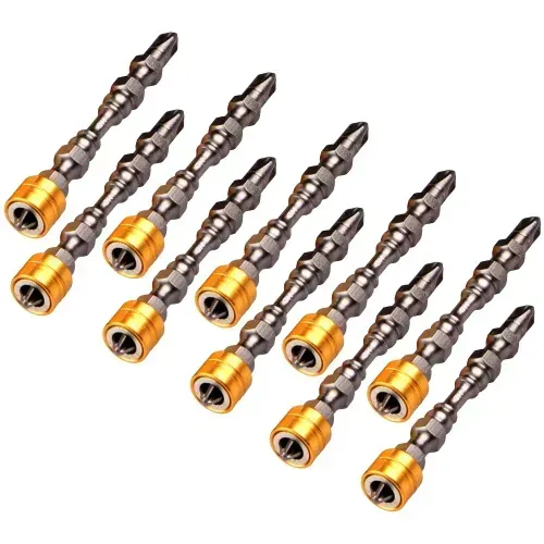 JOGO DE BITS PHILLIPS MAGNETICA S2 PH2X65MMX6MM C/10PCS BESTFER