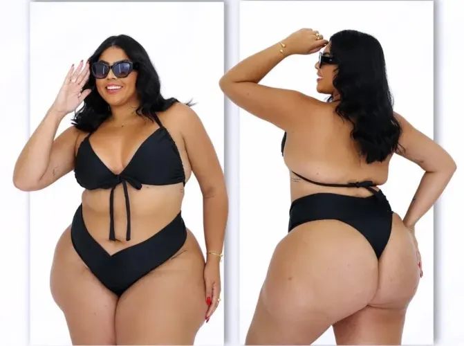 Biquíni PLUS SIZE - EMPINA BB