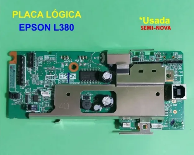 Placa Lógica (Principal) EPSON L380 - Usada