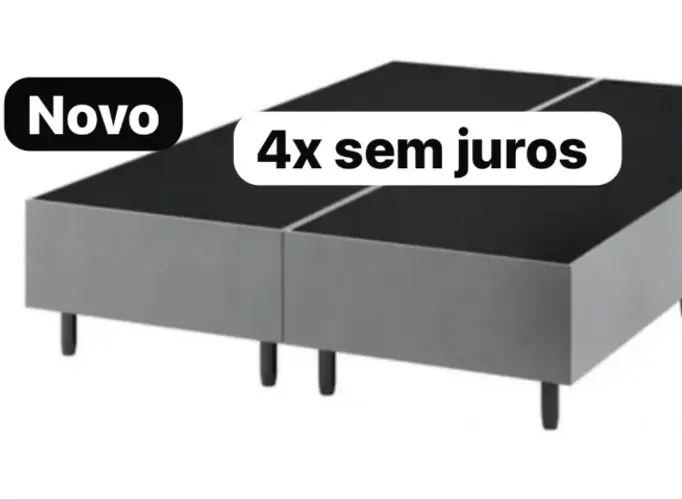 Cama box suporte  e base