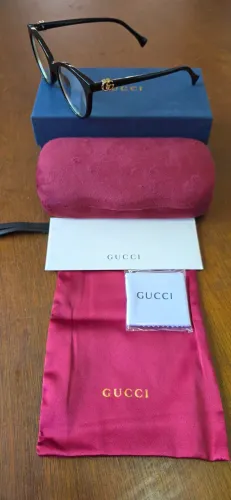 Armação óculos Gucci