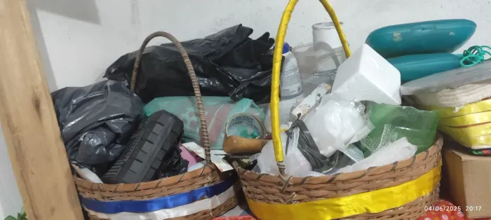 Cestas de decoração rústicas