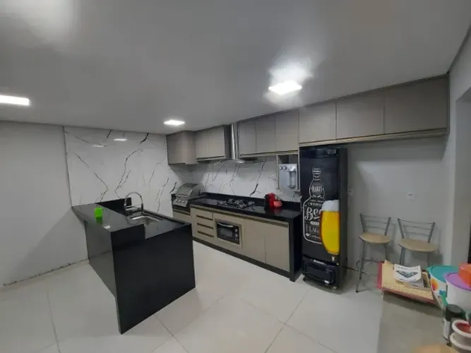 casa de 2 quartos área e edícula nos fundos no Condomínio Rubí valor do agio R$225,000,0