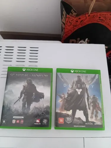 Jogos Sombras de Mordor e Destiny - Xbox One