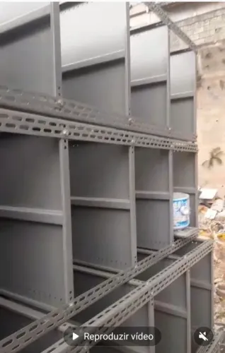 Prateleiras Chapa de 60 industriais