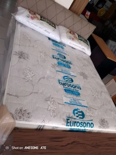 Cama Box Queen Eurosono - Novo entrega grátis