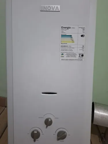 Aqueceder de água à gás (Junker) Inova IN-1800 GLP