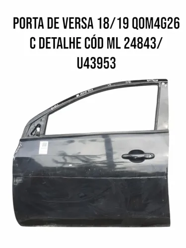 Porta De Versa 18/19 Qom4g26 C Detalhe Cód Ml 24843/ U43953