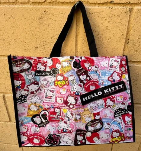 sacola eco bag hello kitty