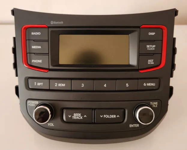 Rádio Automotivo Original Hyundai HB20 2017/2019 com Bluetooth