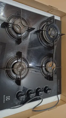 Cooktop com defeito nos botões 