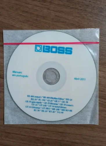 CD-ROM Manuais Boss