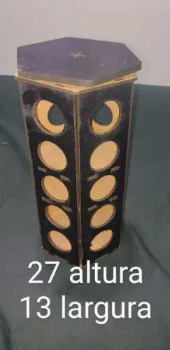 Torre para guardar cápsulas de cafe