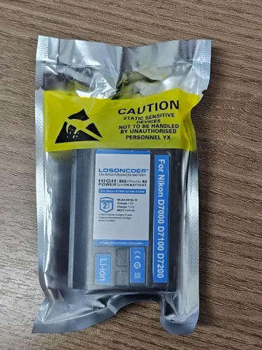 Bateria p/ Nikon EN-EL15 _ Li-ion 3500mAh - Alta Capacidade