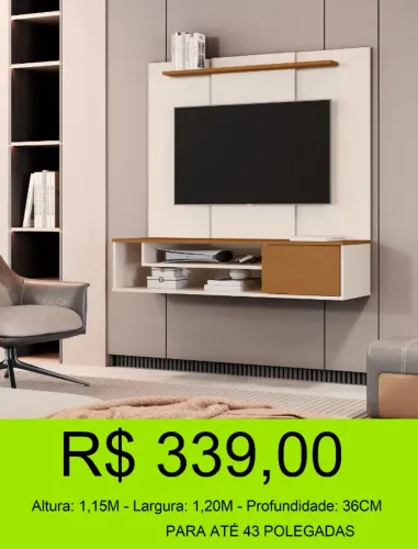 Home com painel, seu estilo único