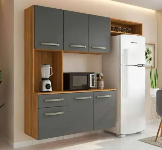 Armário de cozinha completo belíssima 1,65cm ENTREGA HOJE !!!