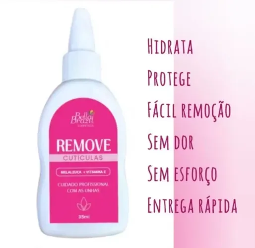 Removedor de cuticulas sem alicate