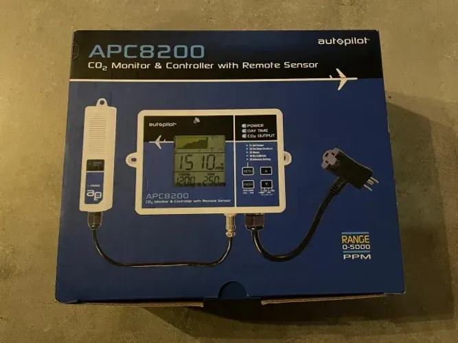 Controlador Monitor  digital Autopilot APC8200  de dióxido de carbono C02