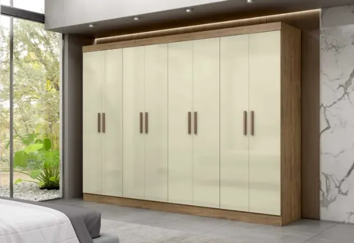 Guarda Roupa 100% MDF 8 Portas 4 Gavetas direto da fabrica 