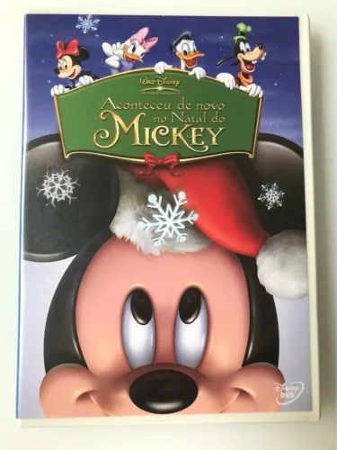 DVD infantil Natal do Mickey Disney 