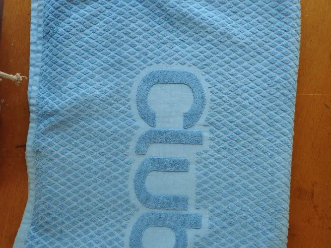 Toalha de banho azul club med