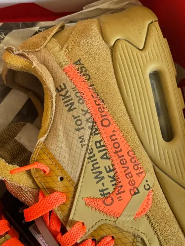 Tênis Nike X Off-white Air Max 95 Desert Ore Original