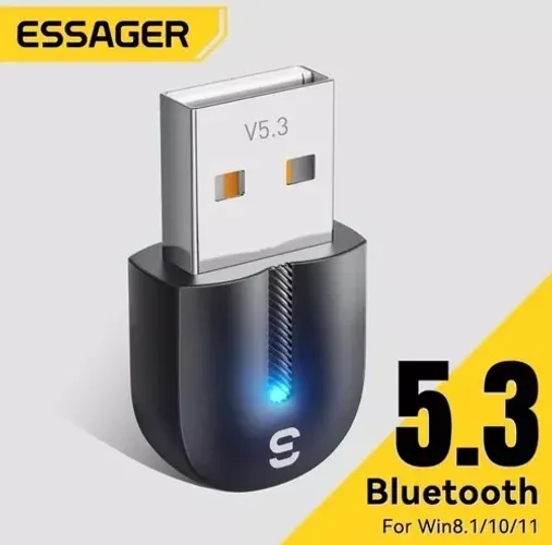Adaptador Bluetooth 5.3 USB Essager Plug And Play