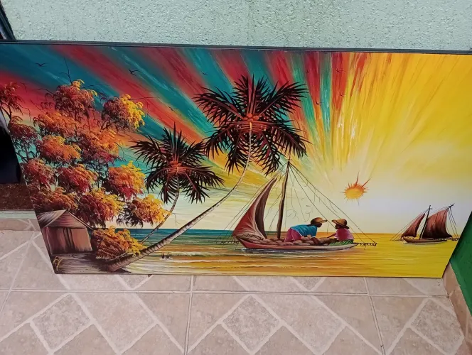 Tela paisagem 1,20X0,70