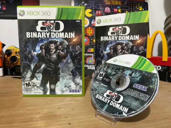 Jogo Binary Domain Xbox 360 - Completo