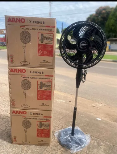 Ventilador arno 40cm de coluna nota fiscal e garantia ?