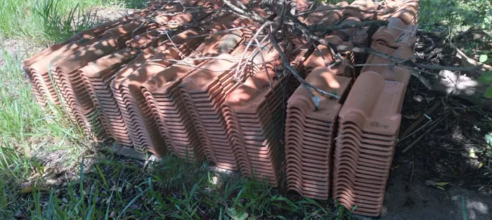 Lote de telhas colonial